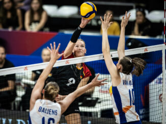 VNL F GER NED volleyballworld 326x245 - DVV-FRAUEN BEENDEN ERSTE VNL-WOCHE MIT NIEDERLAGE